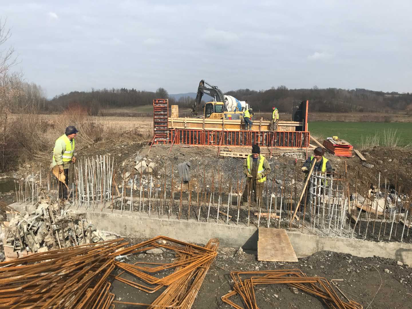 Izgradnja Mosta Na Reci Cernica 08